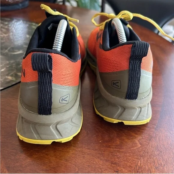 KEEN Versacore Speed Bright Gold Flame Antique Moss Hiking Trail shoes size 9.5 - Picture 11 of 15